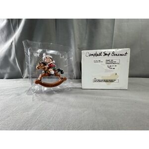 VTG 2005 Campbell's Soup collector's Christmas ornament Kid Riding Rocking Horse